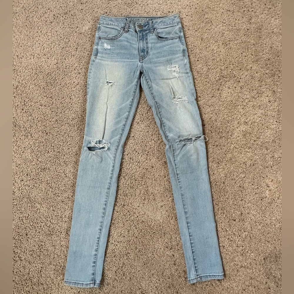 American Eagle Hi-Rise Jeggings super stretch